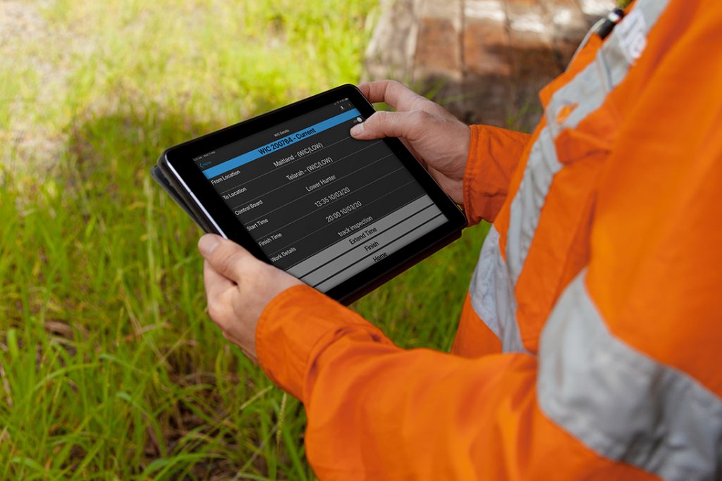 4PTW in use on an Tablet App